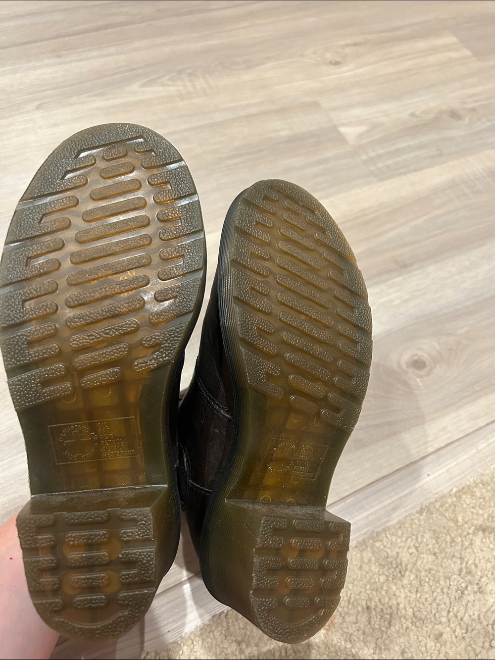 Dr. Martens Cadence Dark Brownish Gray Chelsea Booties - Picture 6 of 6